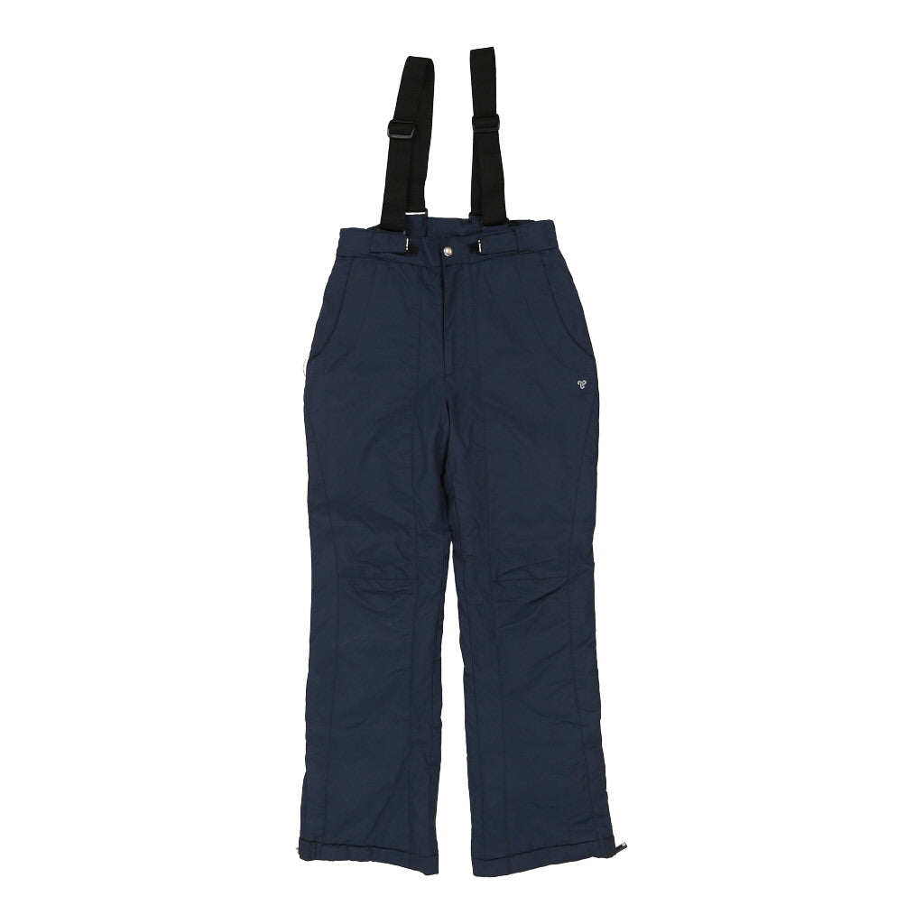 image of Age 13-14 Brugi Ski Trousers - 30W 30L Navy Polyester Blend