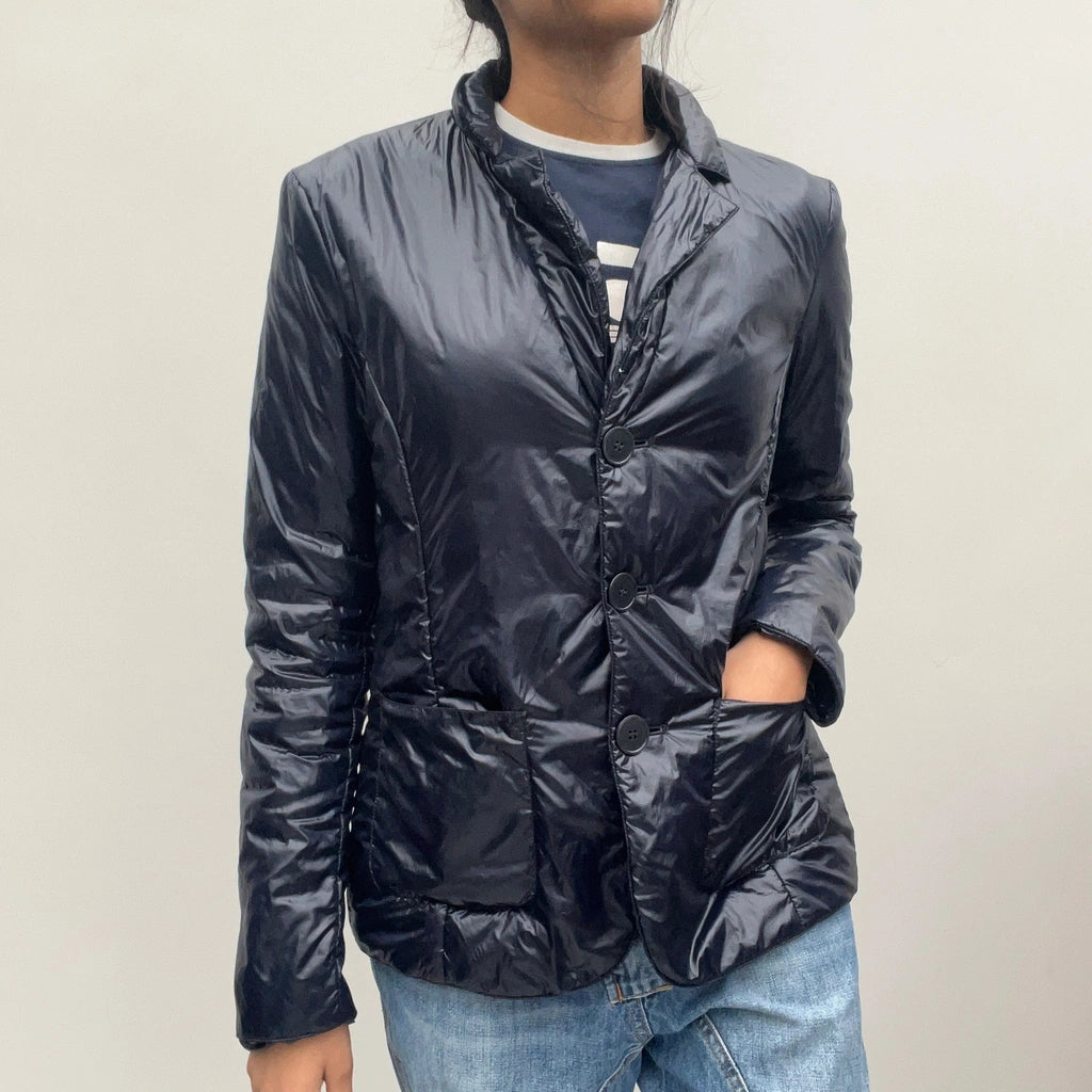 image of Armani Puffer - Small Navy Nylon