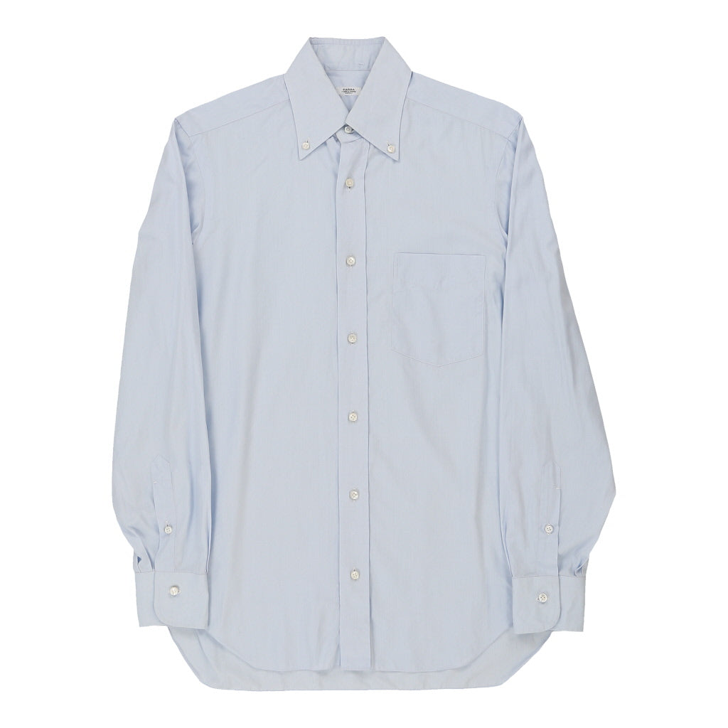 image of Barba Shirt - Medium Blue Cotton