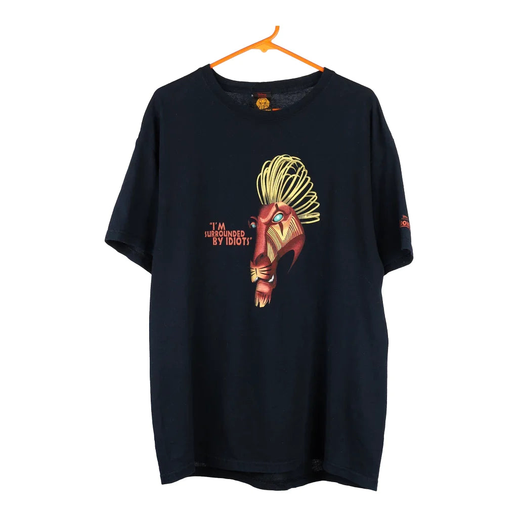 image of The Lion King Graphic T-Shirt - Large Black Cotton