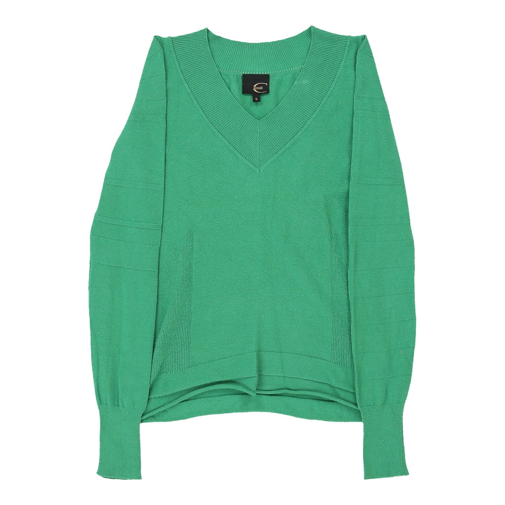 image of Just Cavalli Jumper - Small Green Viscose