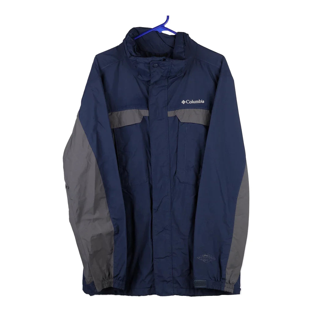 image of Columbia Jacket - Large Navy Polyester