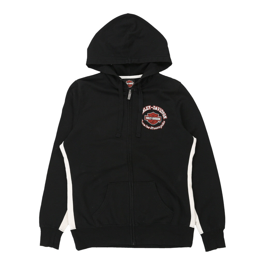 image of Harley Davidson Hoodie - Medium Black Cotton Blend