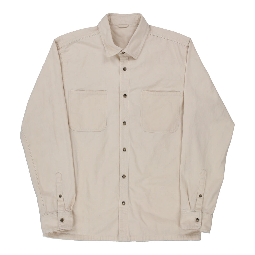 image of Unbranded Shirt - Large Beige Cotton