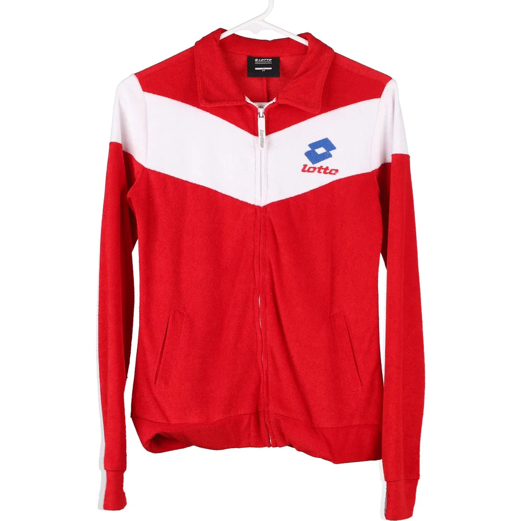 image of Lotto Track Jacket - XS Red Polyester
