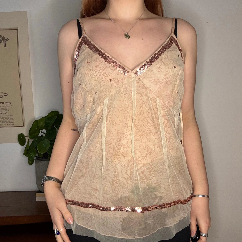 image of Oltre Top - Large Orange Nylon