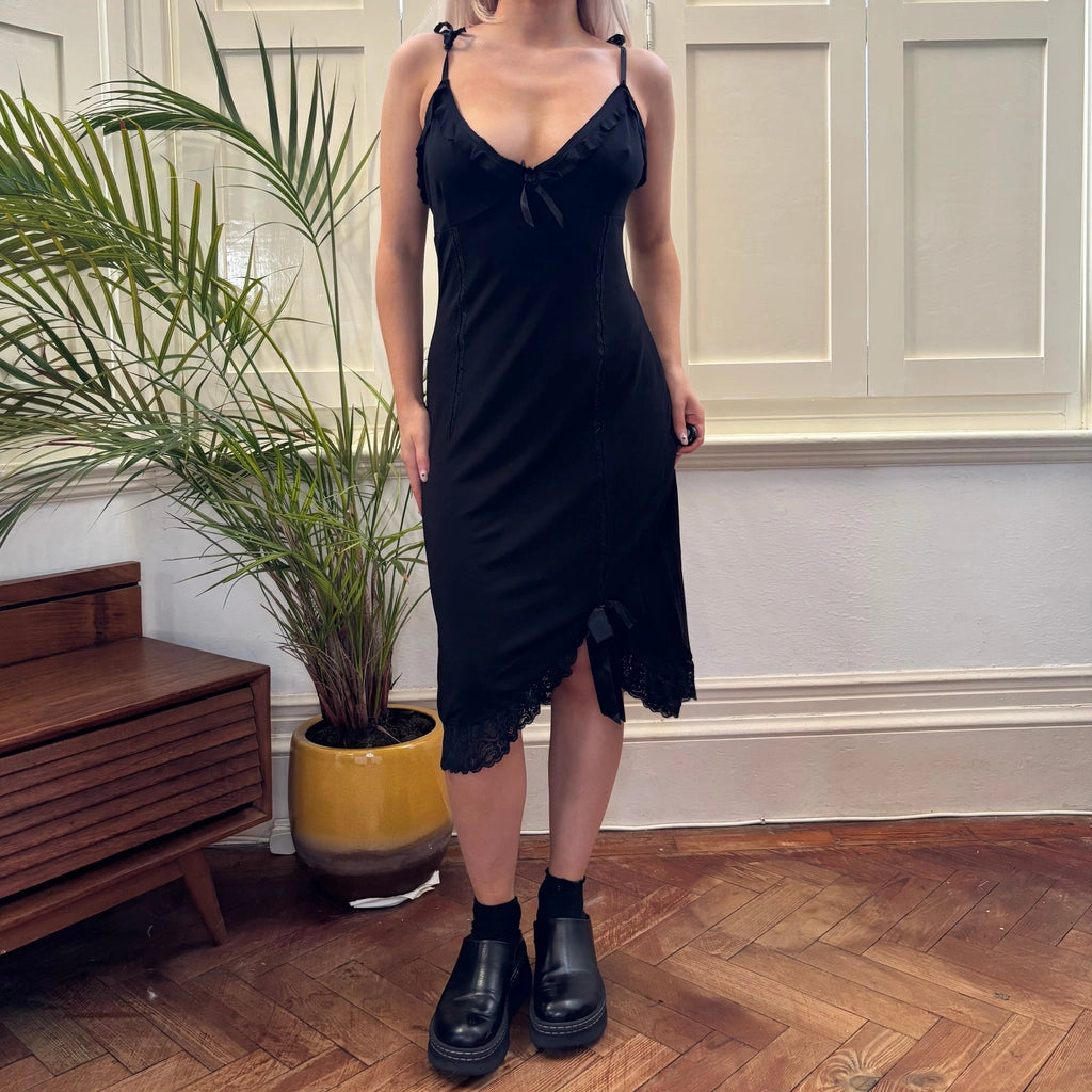 image of Max & Co Mini Dress - Large Black Viscose Blend