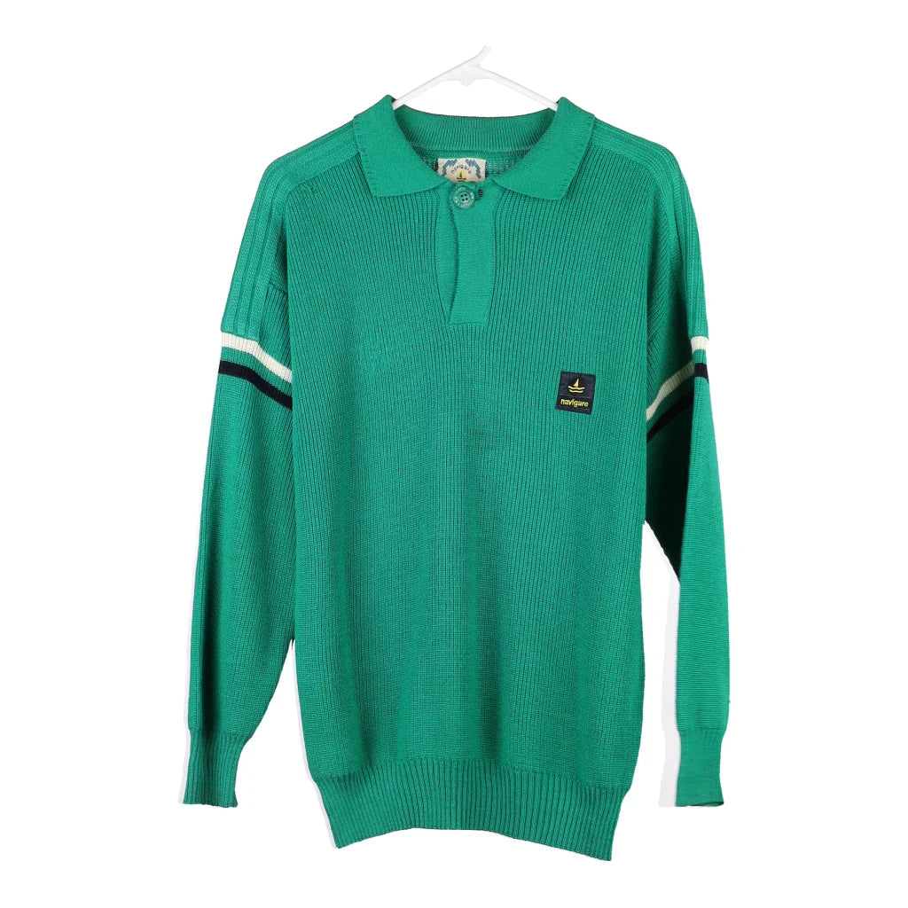 image of Navigare Jumper - Small Green Cotton