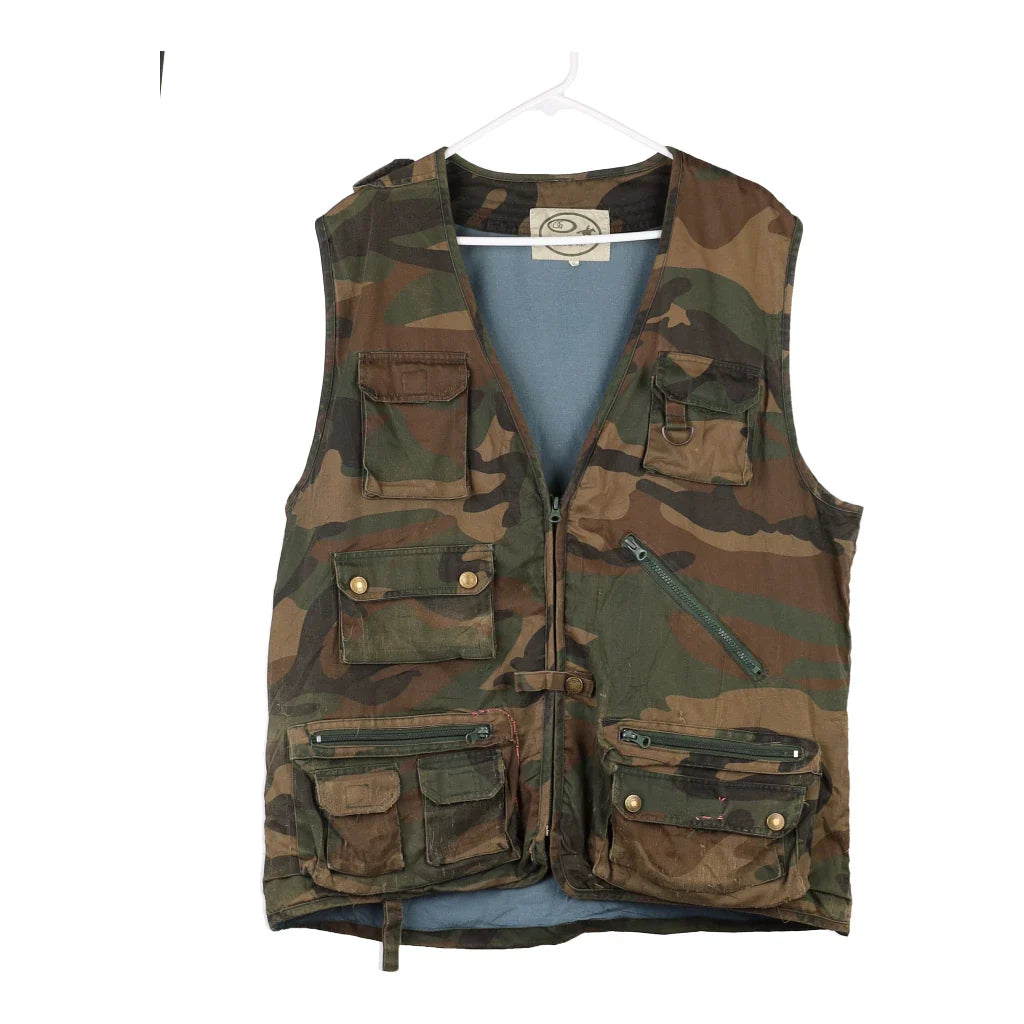 image of Follow Me Gilet - 2XL Camo Cotton Blend