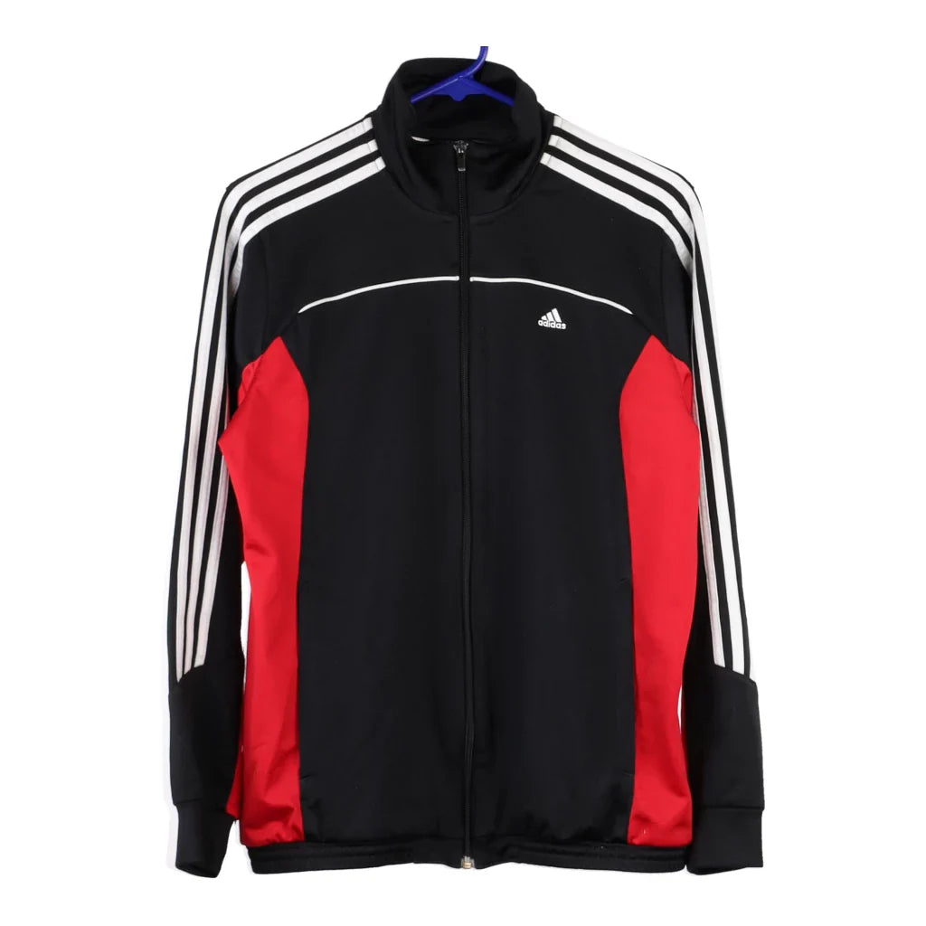 Image of Age 15-16 Adidas Track Jacket - XL Black Polyester