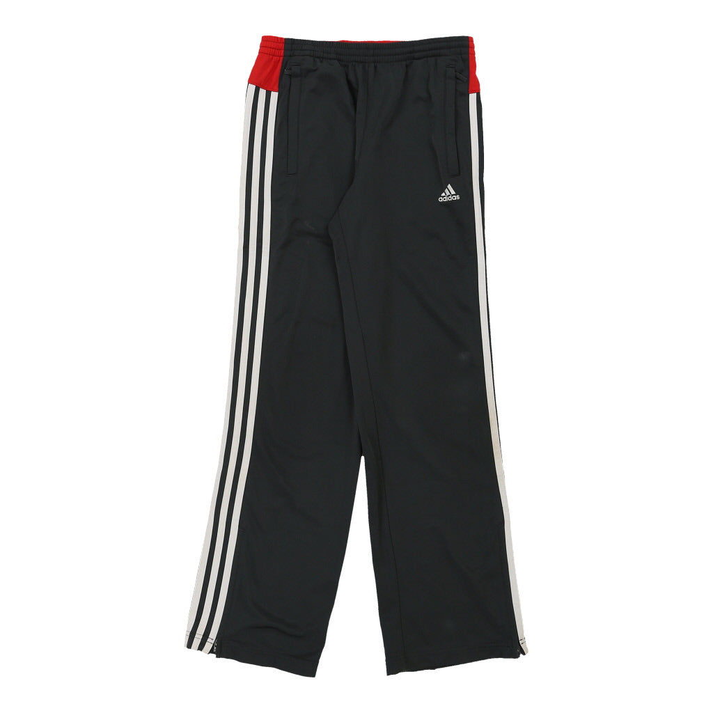 Image of Age 11-12 Adidas Tracksuit - Medium Black Polyester