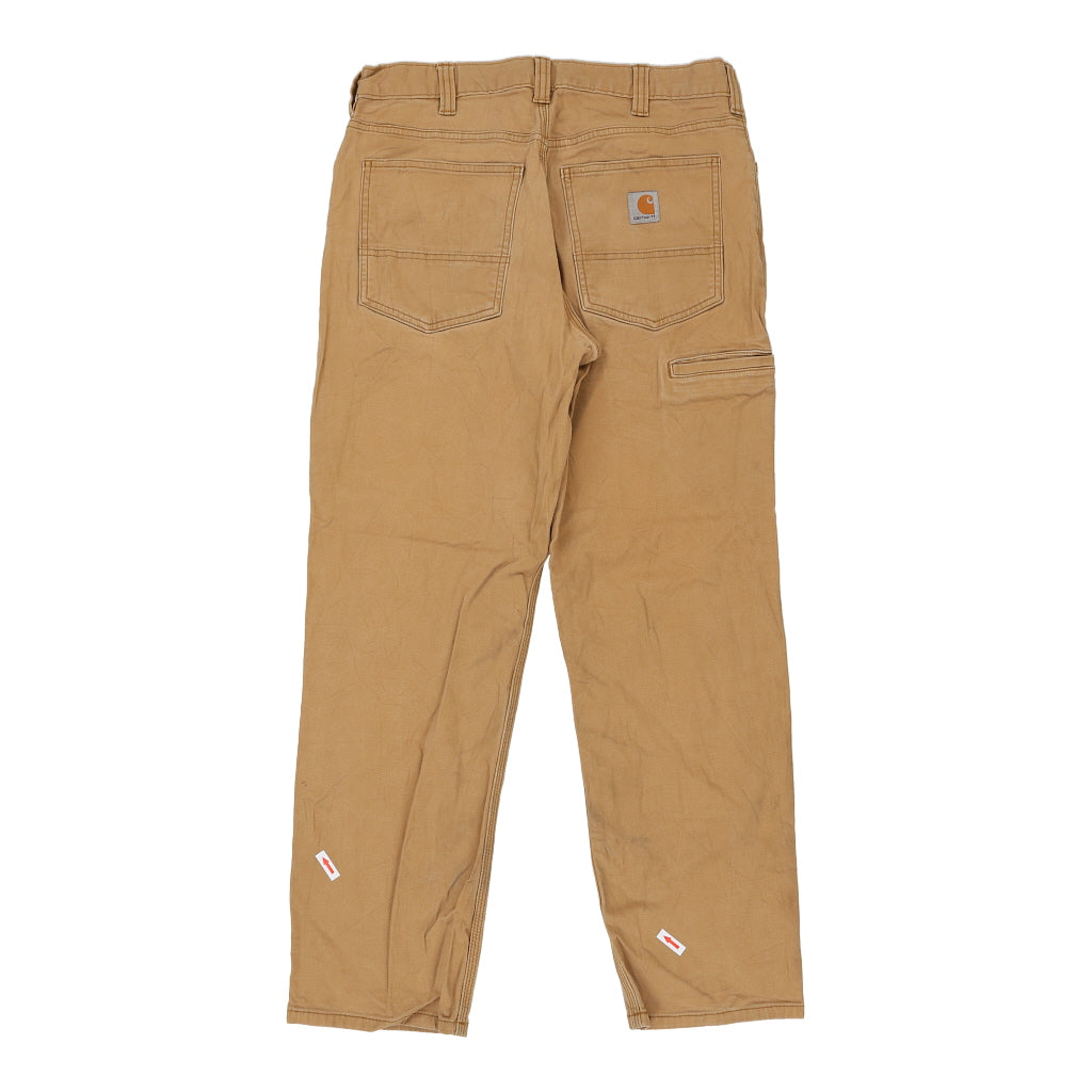 image of Carhartt Jeans - 34W 29L Brown Cotton