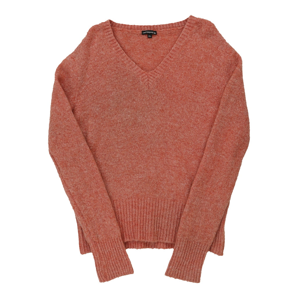 image of Best Company Jumper - XL Orange Wool