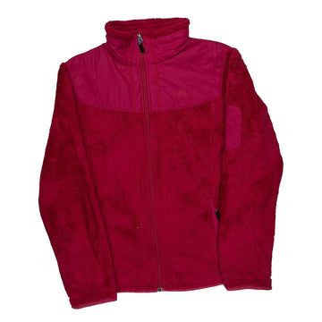 Nike Acg Fleece Jacket - Medium Red Polyester