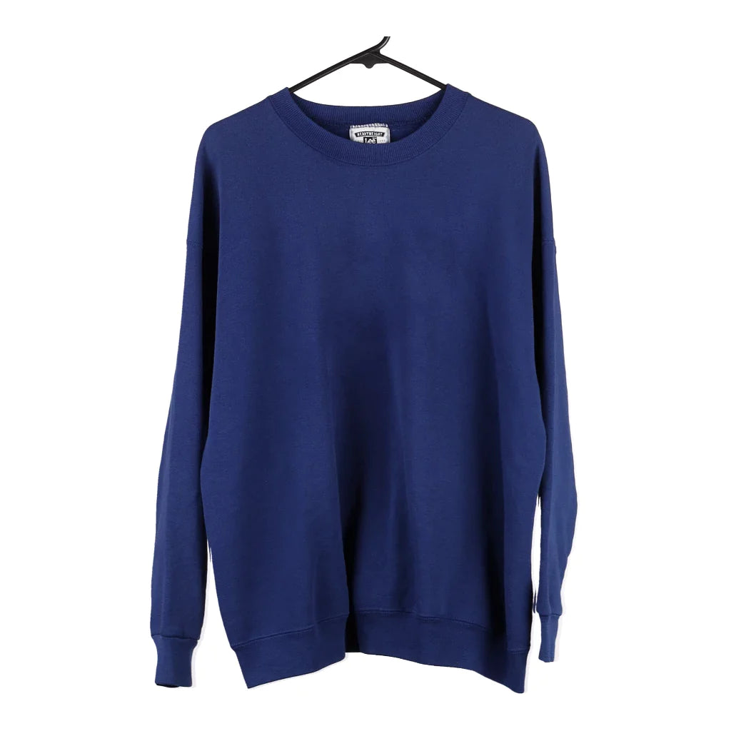 image of Lee Sweatshirt - XL Blue Cotton