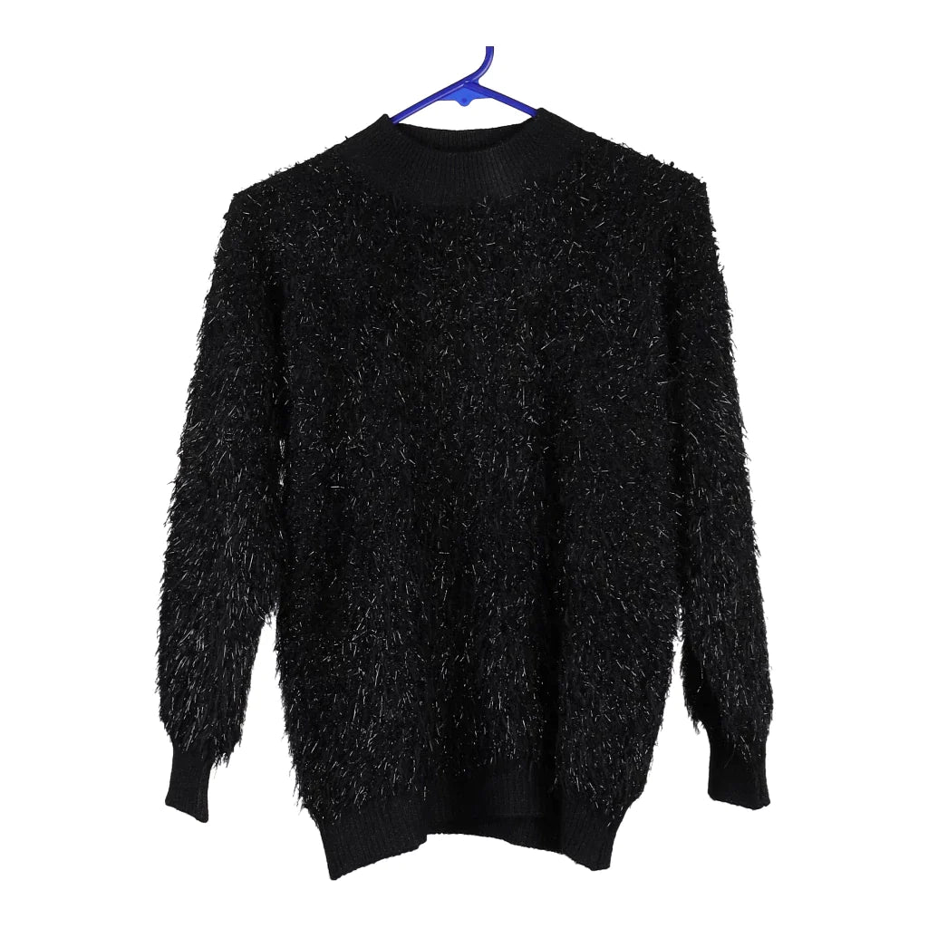 image of Unbranded Jumper - Small Black Viscose Blend