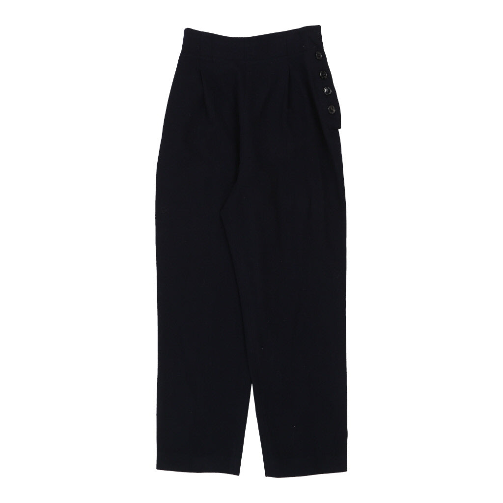 image of Studio 0001 Ferre Trousers - 26W UK 8 Navy Wool