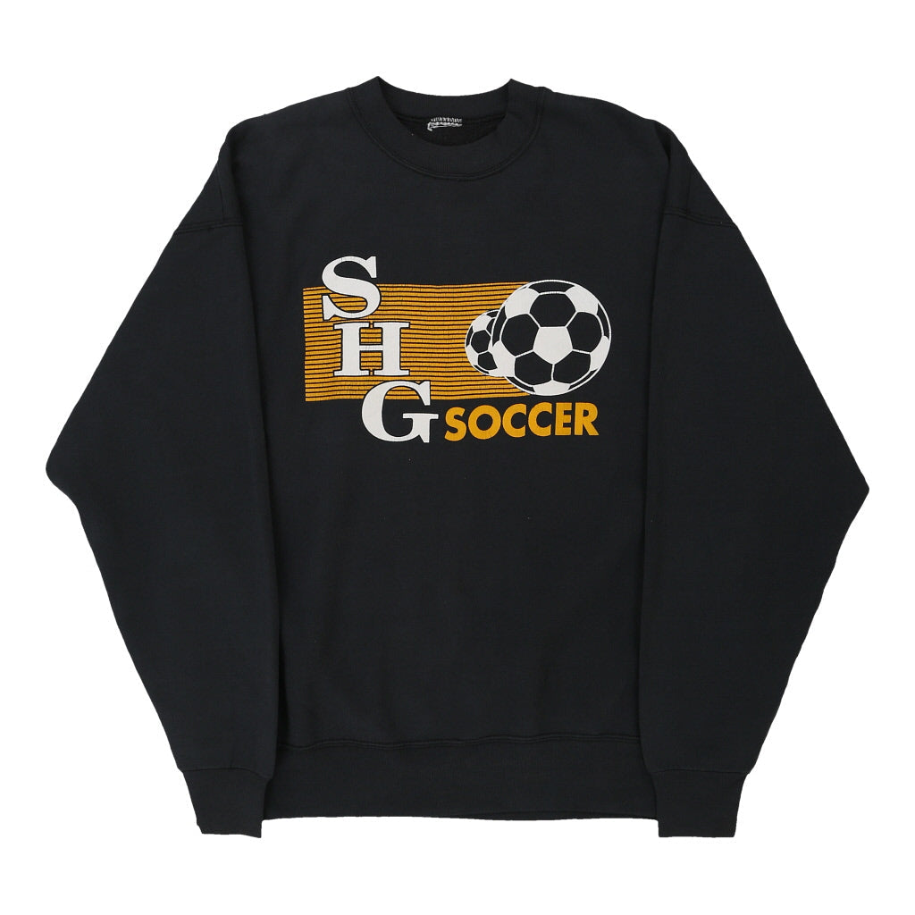 image of SHG Soccer Unbranded Sweatshirt - Large Black Cotton Blend