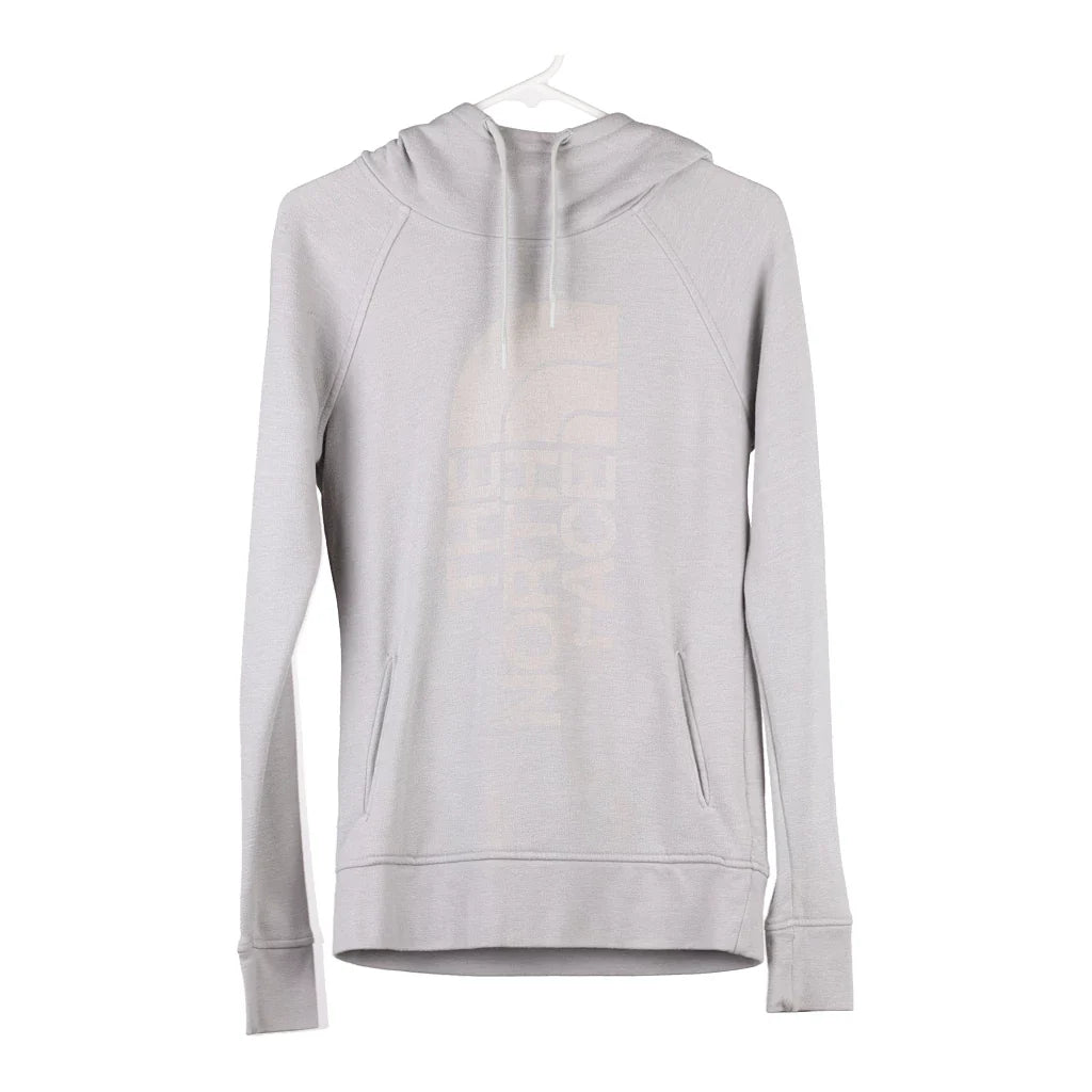 image of The North Face Hoodie - Small Grey Cotton Blend