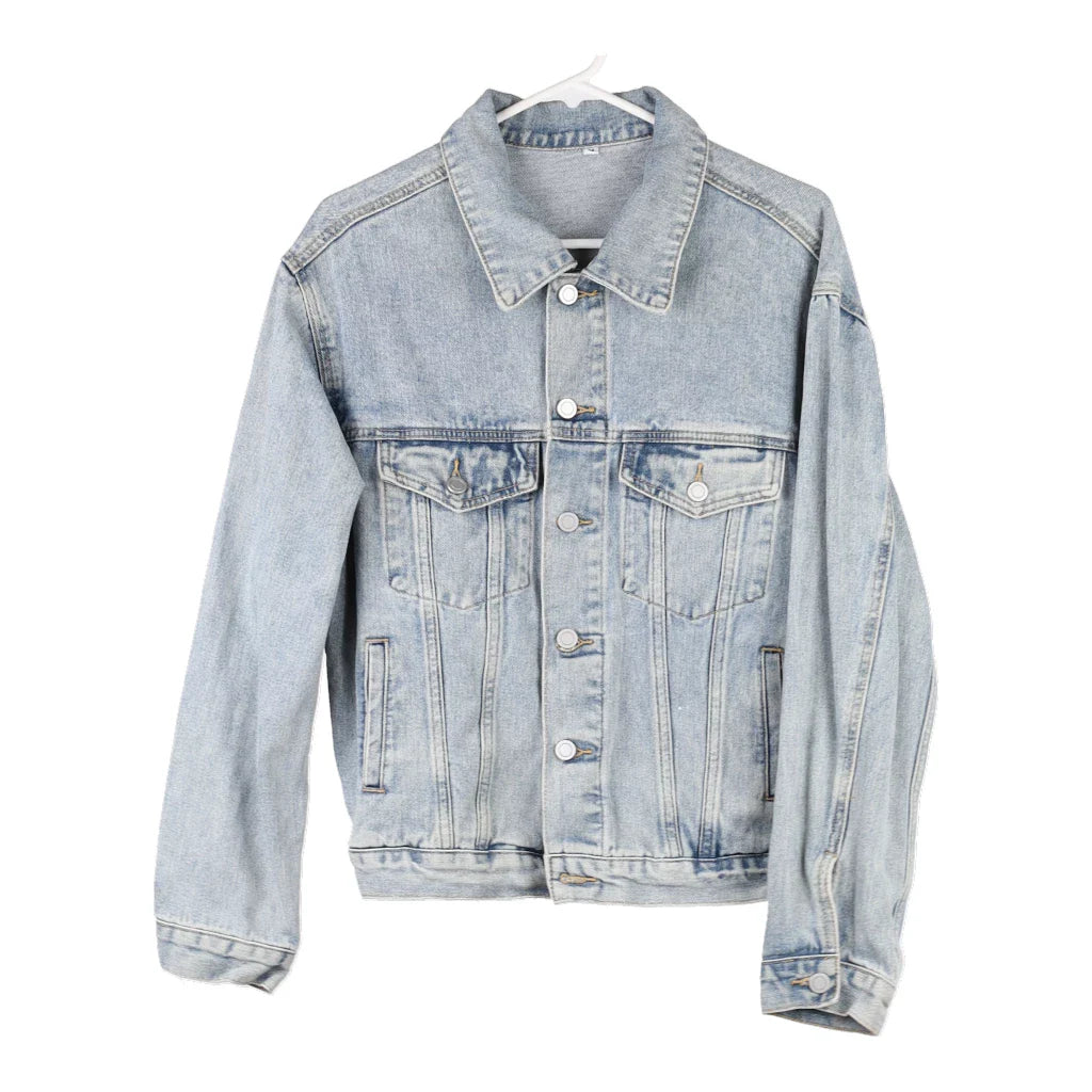image of Unbranded Denim Jacket - Large Light Wash Cotton