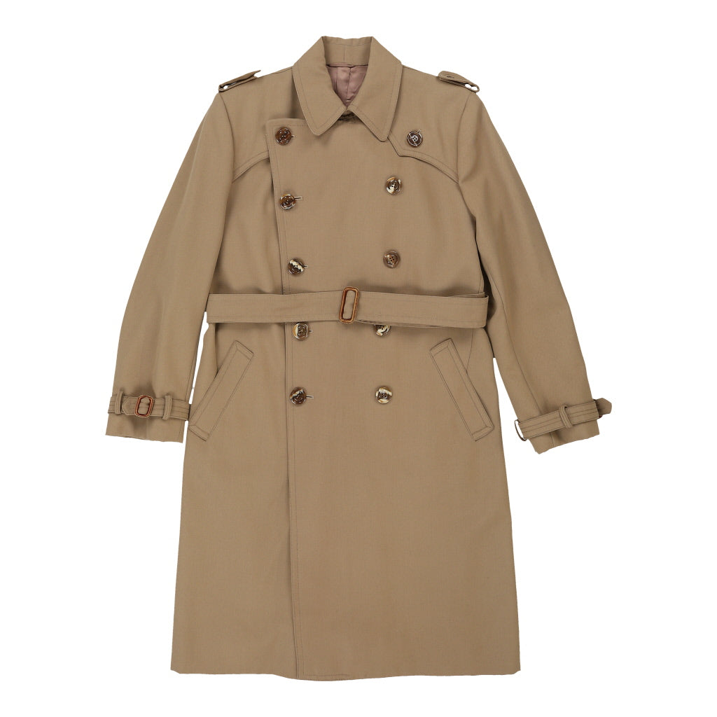 image of Disconf Trench Coat - Large Brown Polyester Blend