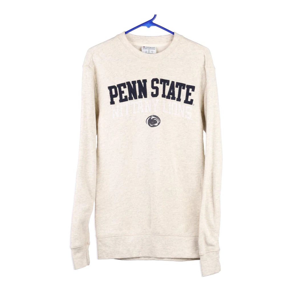 image of Penn State  Champion College Sweatshirt - Small Grey Cotton Blend