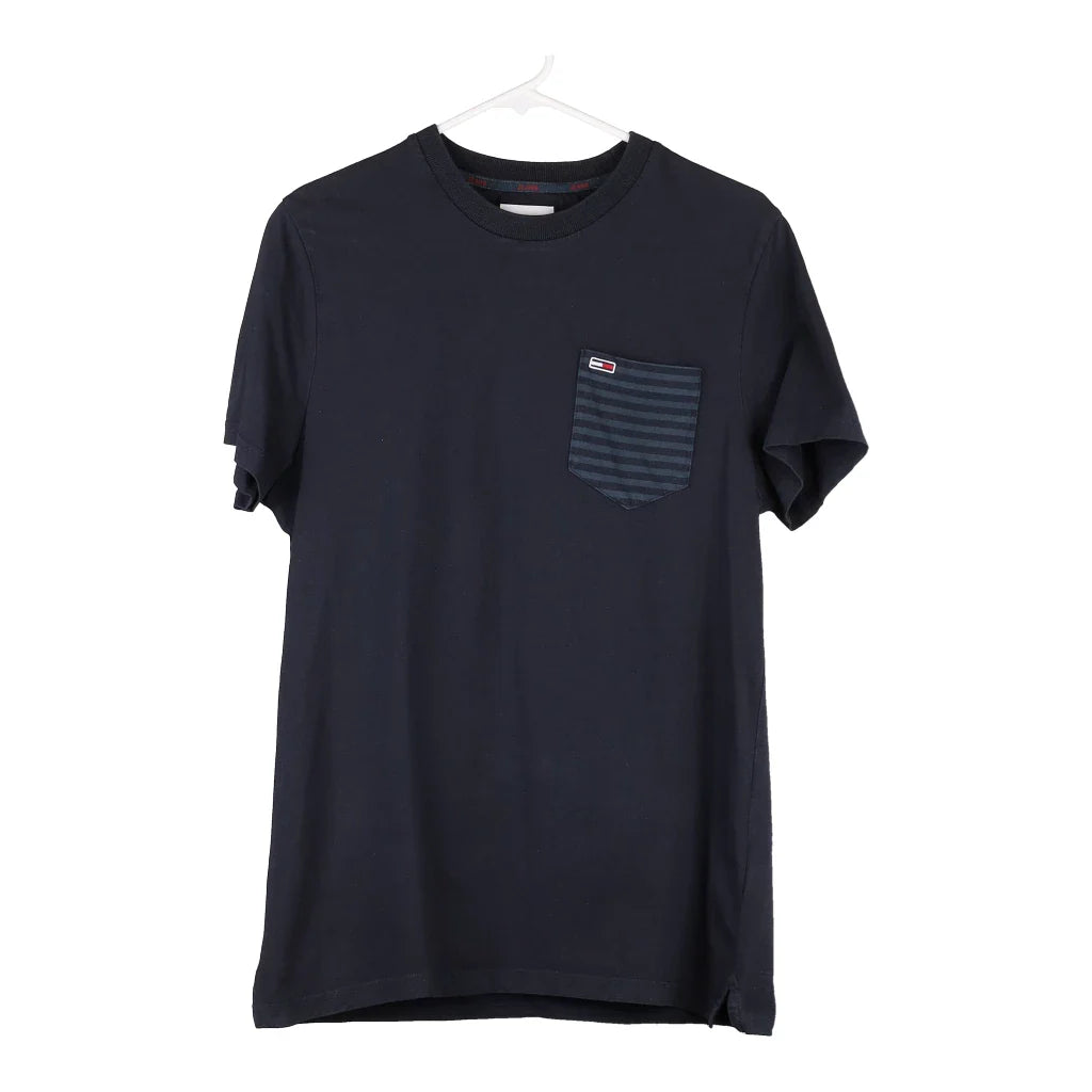 image of Tommy Jeans T-Shirt - Medium Navy Cotton