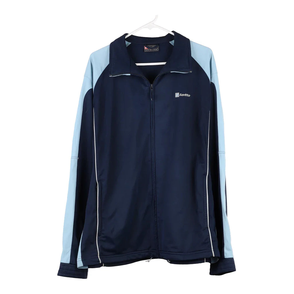 image of Lotto Track Jacket - XL Navy Polyester