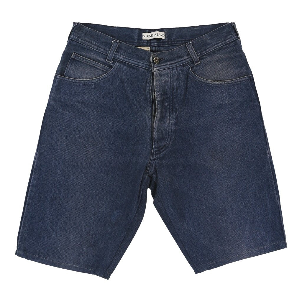 stone island jean shorts
