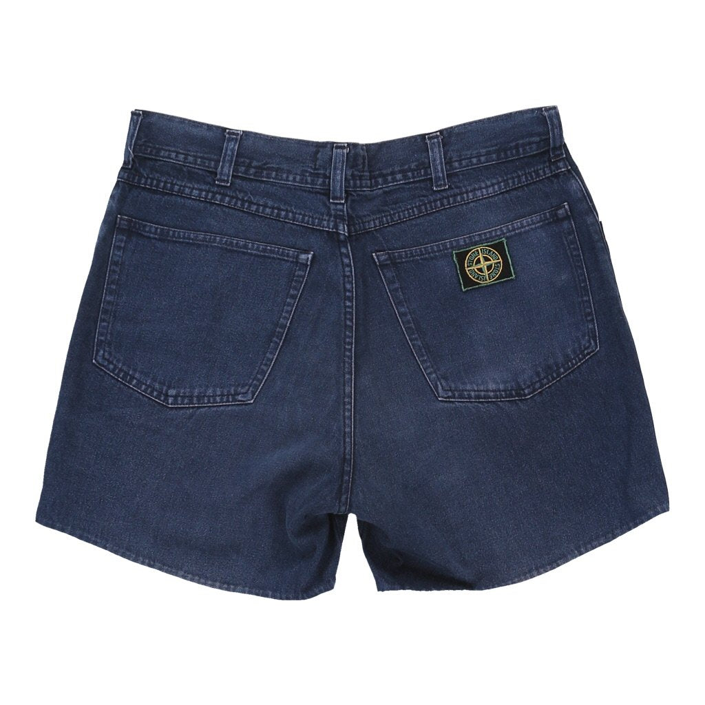 stone island jean shorts