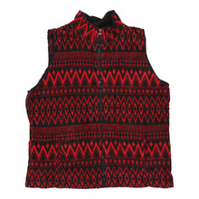  Vintage Chaps Ralph Lauren Gilet - 2XL Red Polyester - Thrifted.com