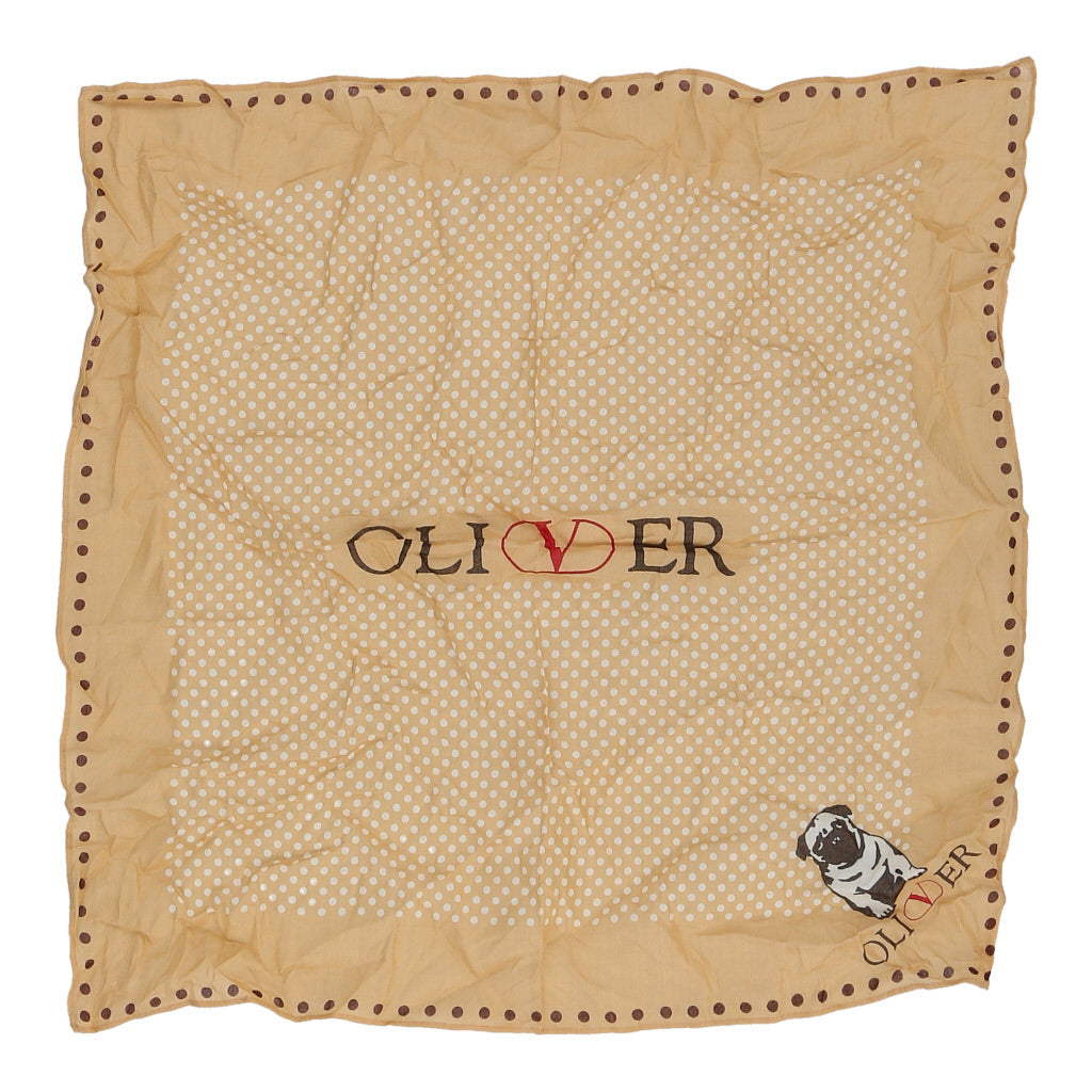 image of Oliver By Valentino Scarf - No Size Beige Polyester