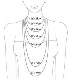 Guide pour des tailles pour chaîne