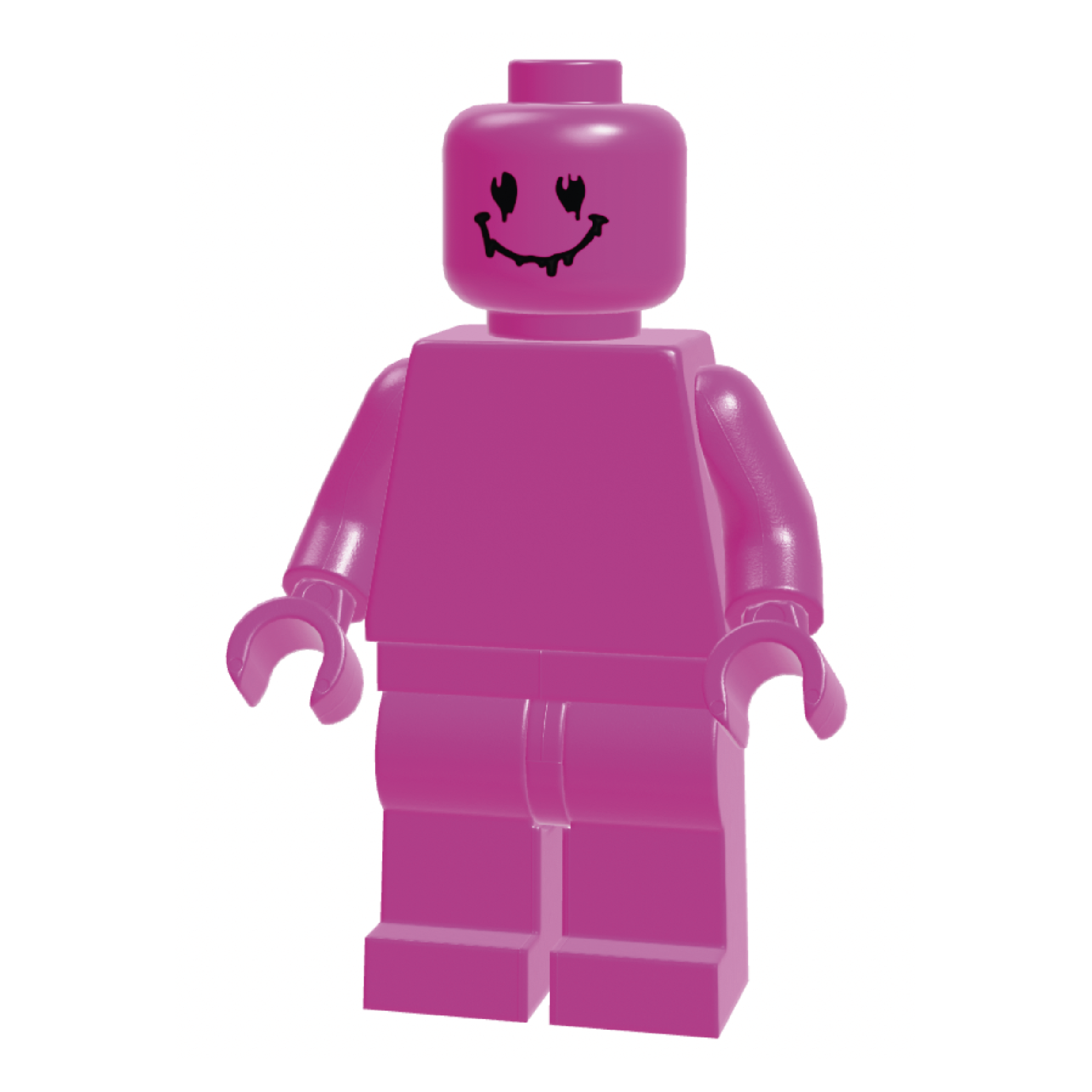 LEGO® Torso Sencillo Rosa Oscuro – Hall of Bricks
