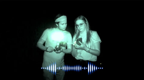 Using GhostTube VOX on a paranormal investigation