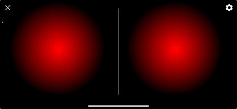 The Ganzfeld Experiment in GhostTube Lens