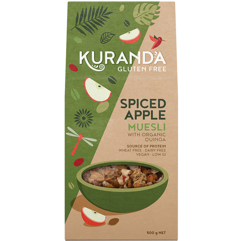 Kuranda Gluten Free Spiced Apple Muesli