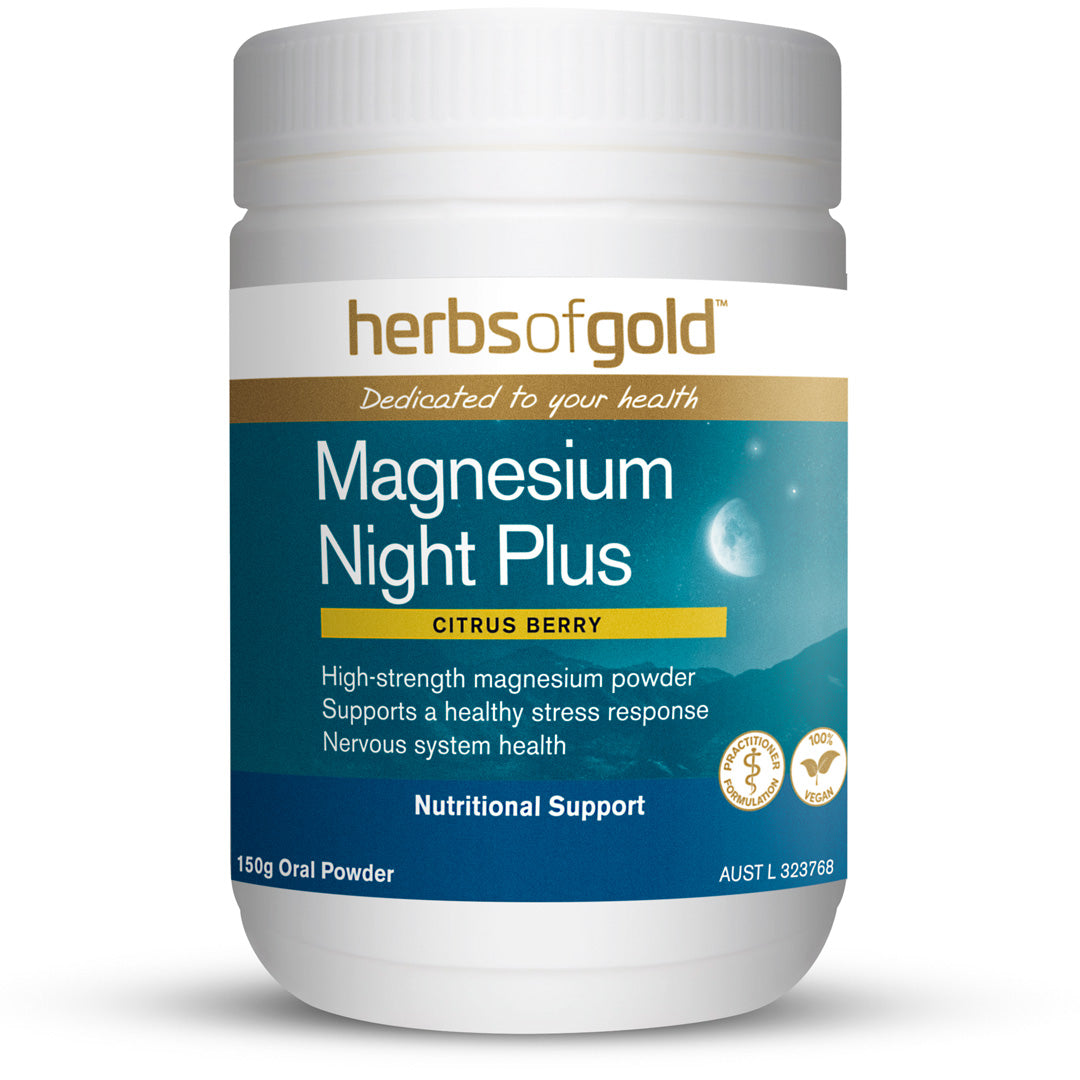 Herbs Of Gold Magnesium Night Plus