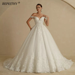 Princess Sweetheart Glitter Skirt Sleeveless Vintage Bridal Gown - Eyden West