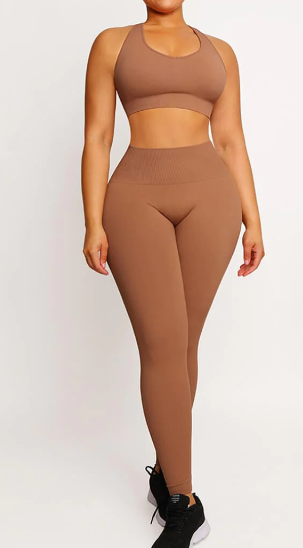 Body Sculpt Seamless Active Legging - Taupe, Fashion Nova, Nova Sport