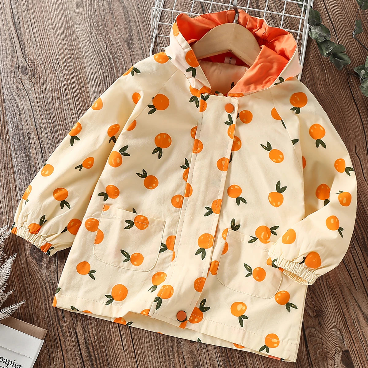 Baby Kids Jacket for Girls Coats Printed Spring Autumn Outfits Children Outerwears Clothes