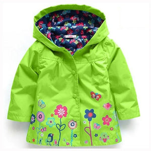 Girls Coat Long Sleeve Dinosaur Kids Boys Autumn Spring Clothes - 90shopping Co LLC