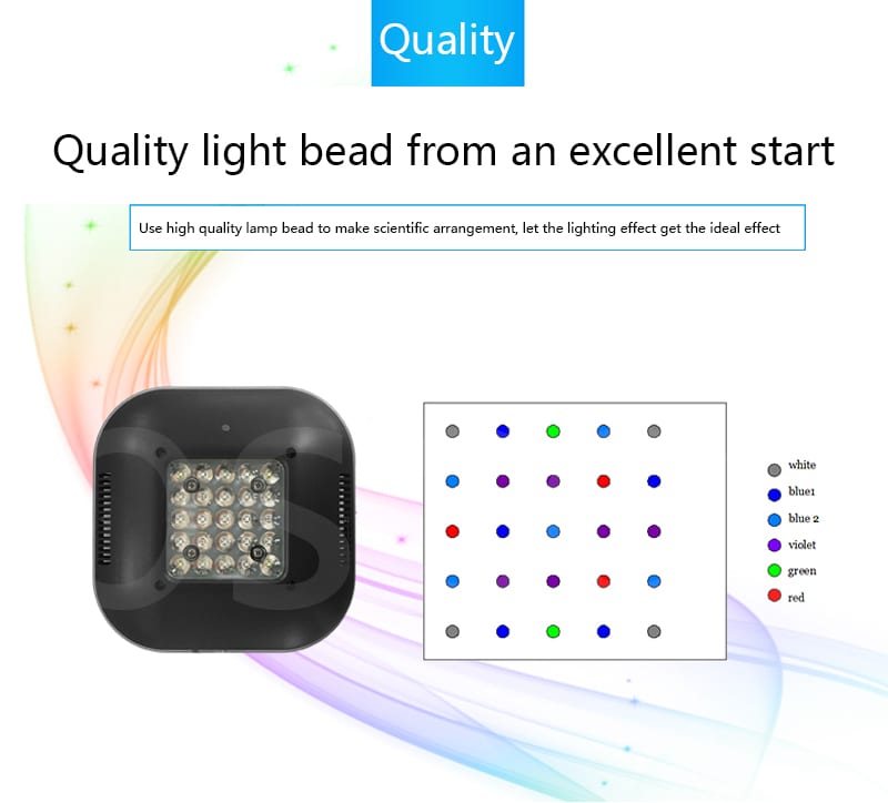 jebao ak80 led lightinga