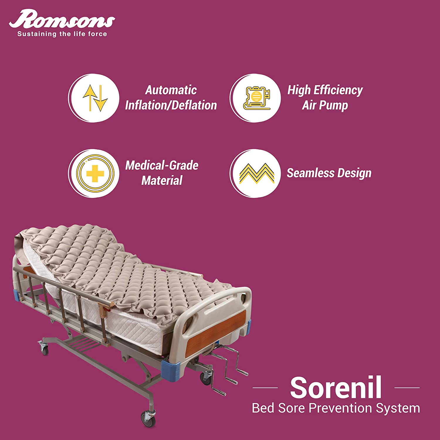 romsons sorenil alternating pressure pump