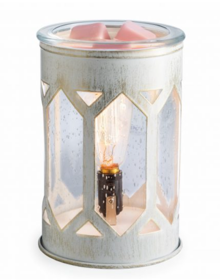 Glass Mason Jar Vintage Bulb Illumination Fragrance Warmer