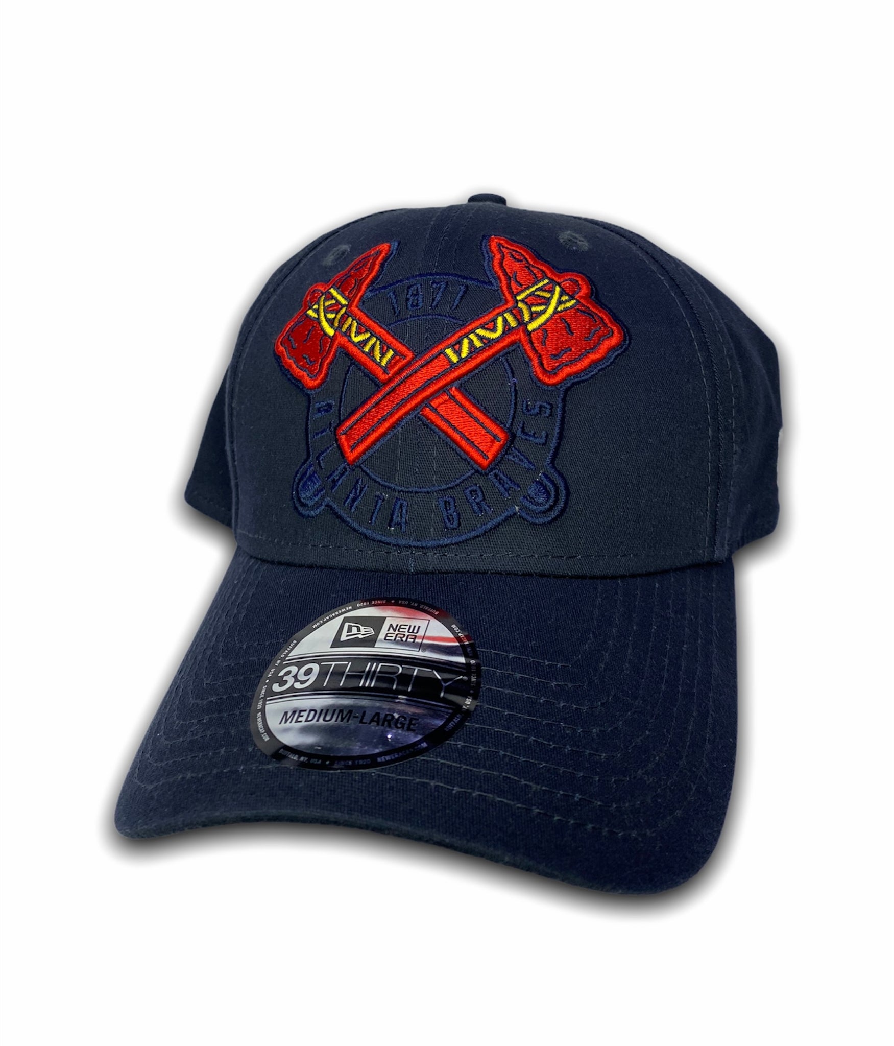 gorra de atlanta azul