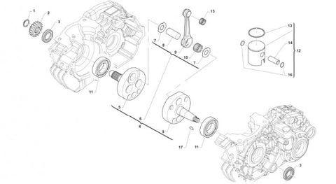 Primary Shaft Assembly TM KZ R1 – Ohio Kart Parts