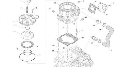 Cylinder Gasket TM KZ (Multiple Sizes) – Ohio Kart Parts