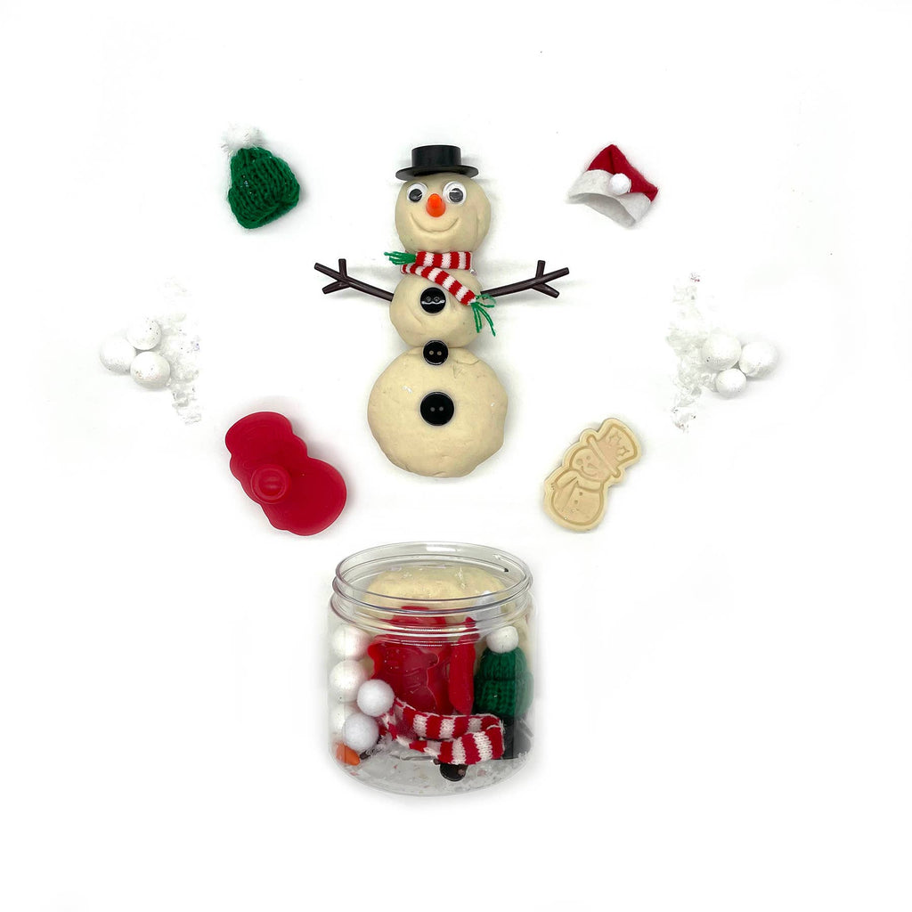 Melting Snowman Putty/Slime Kit, Reusable, Christmas, Winter