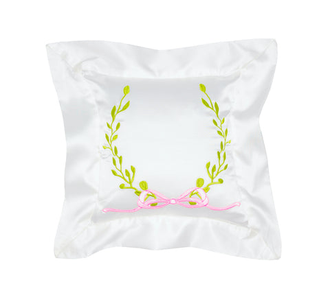 Satin Baby Pillow (10x14) White